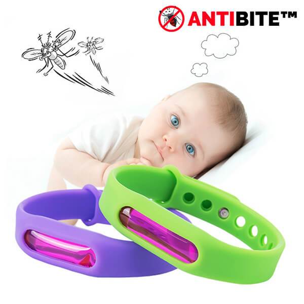 Bracciale contro le zanzare e zecche Antibite™ - 4 bracciali